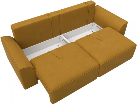 Диван прямой Лига-048 НПБ Лига Диванов (Велюр) арт.128219