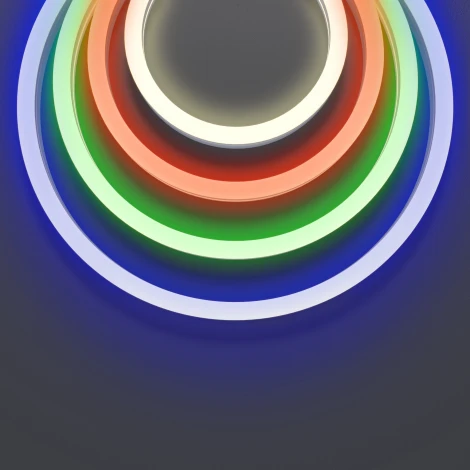 Гибкий неон 17x12 24В 12Вт/м RGBW 3000K IP67 5м Maytoni 432003