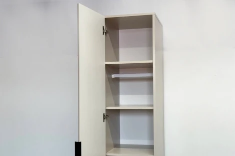 Катрин Шкаф однодверный 100.01 Mebelson (ЛДСП/Бежевый) арт.UL.100-105.01.3370