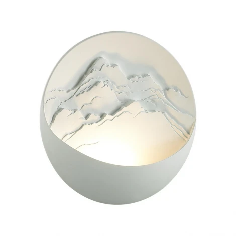 Настенный светильник Odeon Light Montana 7168/6W белый/гипс/металл IP20 LED 12W 3000K 220-240V