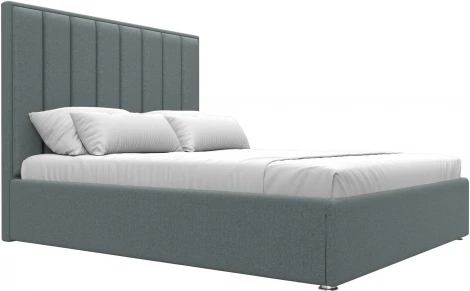 Кровать интерьерная Афродита 160 (Серый/Рогожка) Лига Диванов арт.123054