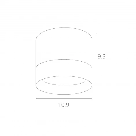 Накладной точечный светильник Arte Lamp Castor A5554PL-1BK (220V, круглые)