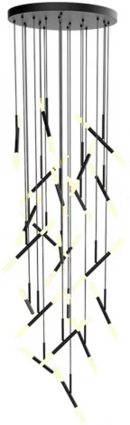 Потолочная люстра каскадная Alfa Light F3024-41 (LED, 220V, на проводе)