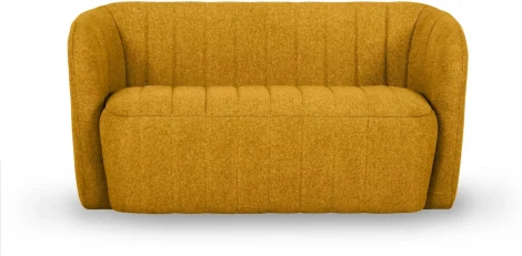 Диван Lecco ОГОГО (арт.745065), (Ткань,Рогожка/Желтый)