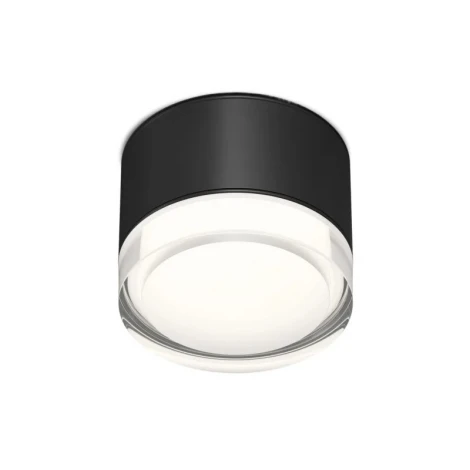 Накладной влагостойкий светильник Denkirs Aqua DK-DH2610-BK GX53 15 Вт LED IP44 черный алюминий акрил