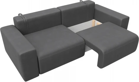 Диван прямой Лига-036 НПБ Классик Лига Диванов (Замша) арт.127661