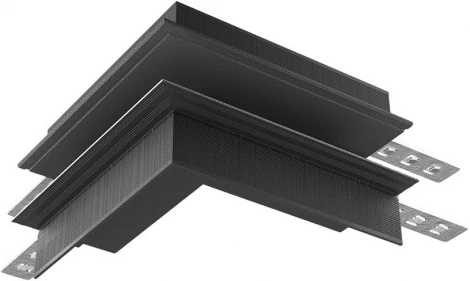 Коннектор угловой для встраиваемого магнитного шинопровода Hesby Lighting ElDeko HSBL_0064 (48V)