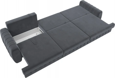 Диван прямой Лига-057 НПБ Лонг Лига Диванов (Велюр) арт.129242