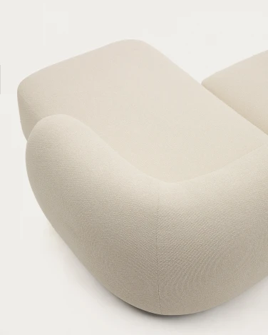 Модульный 2-местный диван Martina цвета экрю с правым шезлонгом 230 см La Forma (ex Julia Grup) арт.210035