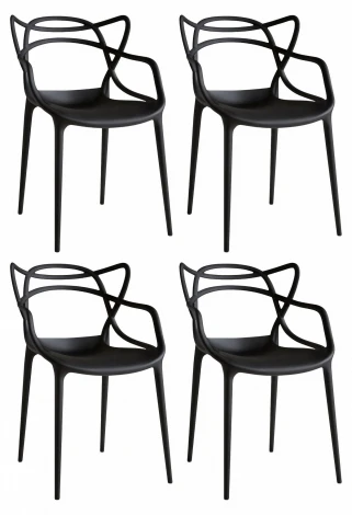 Стул Hesby Harmony (комплект 4 шт) черный