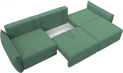 Диван прямой Лига-051 НПБ Лонг Лига Диванов (Рогожка) арт.128637