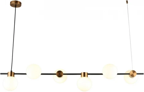 Подвесной светильник Omnilux Nembro OML-59503-06 (220V, на тросе, шарики)