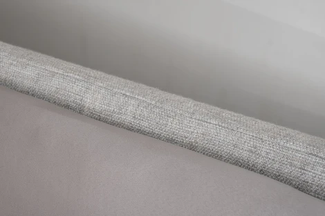 Кровать Michelle без под.мех. серый Norton SER+Mocka43 183*230*99см Garda Decor