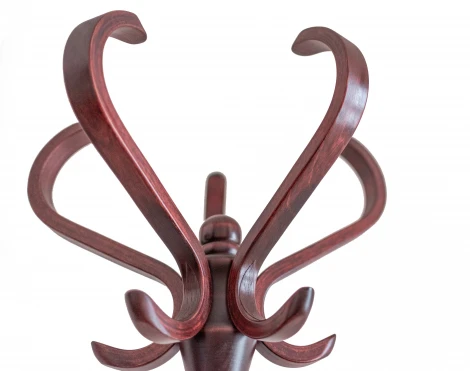 Вешалка напольная В 10Н махагон от фабрики Mebelik