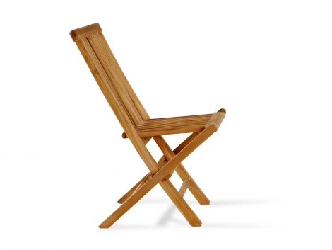 Комплект складных стульев Nairobi ОГОГО Обстановочка! 966309 (Массив,Дерево/Бежевый)