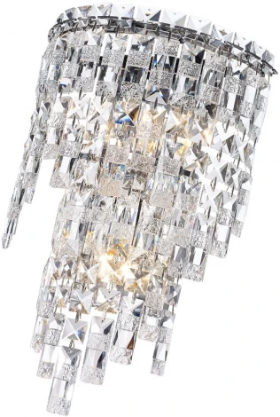 Бра Odeon Light Rolta 5074/3W хром/прозрачный/металл/хрусталь E14 3*40W