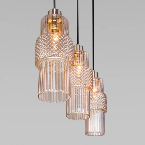 Подвесной светильник Eurosvet Soho 50209/3 бронза (220V, на проводе)