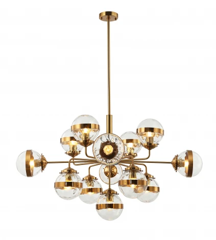 Потолочная люстра на штанге Stilfort Sogno 2134/05/13P (220V, шарики, молекулы)