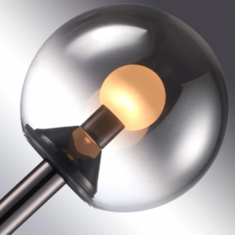 Настольная лампа iLedex Aura 8615T BK-SM (220V, шар)