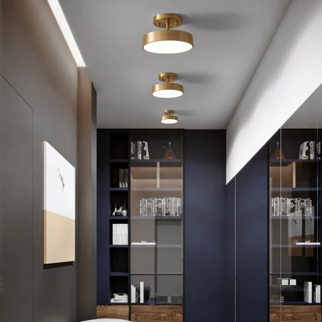 Накладной светодиодный светильник Wi-Fi круглый Tenn C D200 By ImperiumLoft Tenn-C01 (220V, пульт управления, умный дом - Алиса, круглые)