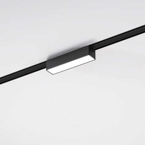 Трековый светильник магнитный Elektrostandard Flat Magnetic 5W 4000K Vision (чёрный) 85087/01 (LED, 48V)