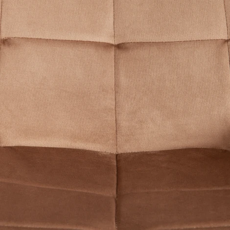 Стул ABRUZZO ( mod. 8060 ) / 1 шт. в упаковке (Металл,Вельвет /Коричневый,Черный  )