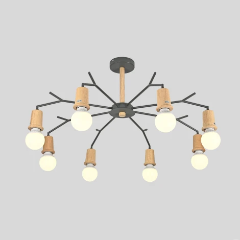 Потолочная люстра на штанге Les Color D95 Grey Imperiumloft ﻿Lesc_01 (220516-23)