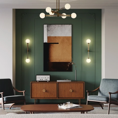 Бра Maytoni Teatro MOD287WL-02BS (220V, шарики)