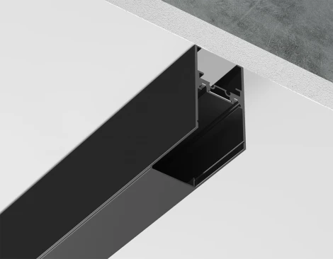 Шинопровод магнитоный накладной-подвесной 48В черный 3м Ambrella Magnetic Ultra slim 26 48В GV1057