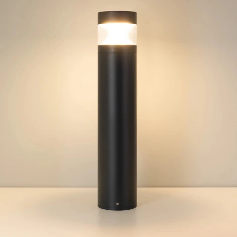 Наземный светильник LGD-LANDMARK-BOLL-H800-20W Warm3500-MIX (GR, 300 deg, 230V) (Arlight, IP65 Металл) 045533 (LED)