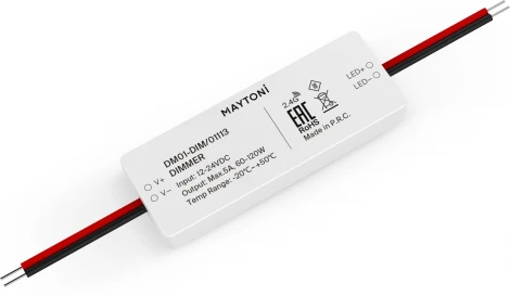 Диммер для монохромной светодиодной ленты Maytoni 60Вт/120Вт 01113