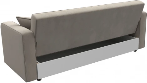 Диван-книжка Тур (Бежевый/Микровельвет) Лига Диванов арт.121780