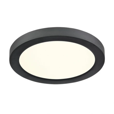 Потолочный светильник Sonex Nebula Black 7788/12L пластик/белый/черный LED 12Вт 3000/4000/6500К CCT/датчик движения