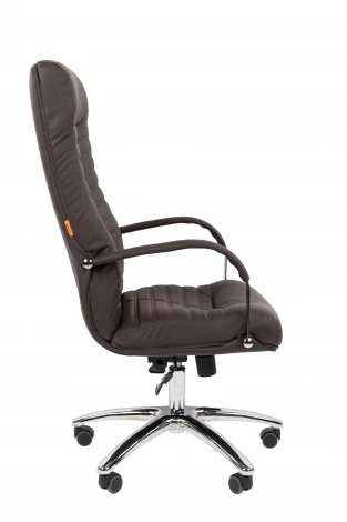 Офисное кресло Chairman 480 Россия экопремиум коричневый N 7178851