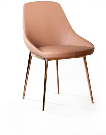 Стол Madison 150 керамика + стул Oscar капучино декор золото Top Concept 5805