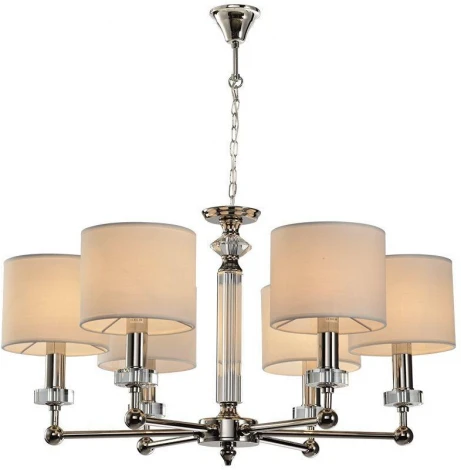 Подвесная люстра Lumien Hall Саленто LH1049/6H-NK-WT