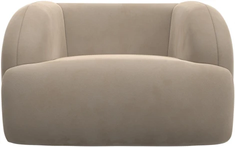 Кресло Лига-041 (Бежевый/Велюр) Лига Диванов арт.121945