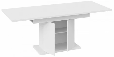 Стол обеденный Детройт Hesby (ЛДСП Е1/Белый) арт.TRI_243929