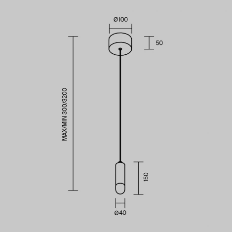 Подвесной светильник светодиодный Maytoni Bell MOD534PL-L4B3K1