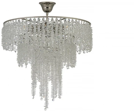 Потолочная люстра на штанге Arti Lampadari Napoli E 1.5.46.107 N (220V, хрусталь, круглые)