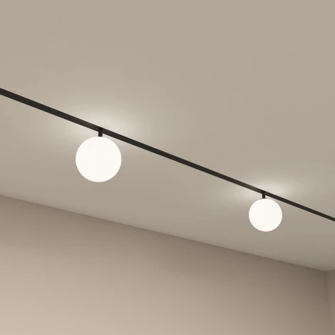 Трековый светильник LED с ПДУ 220V Denkirs Smart Mon DK8051-BK (шар)