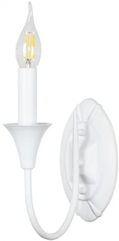 Бра Arte Lamp Collinetta A4094AP-1WH (220V, подсвечник, свеча)