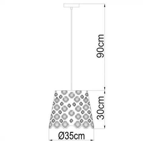 Подвесной светильник Arte Lamp Maestro A2030SP-1WA