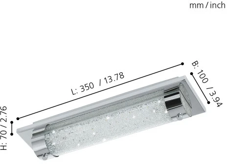 Настенно-потолочный светильник Eglo Tolorico 97054