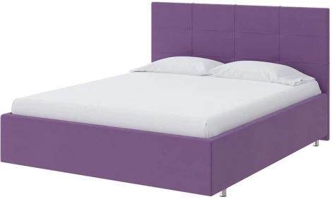 PROxSON Кровать Neo (Ткань: Велюр Forest 741 Светло-фиолетовый) 90x200