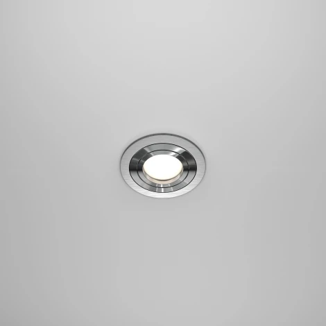 Встраиваемый светильник Atom GU10 1x50Вт Maytoni Technical DL023-2-01S (220V)