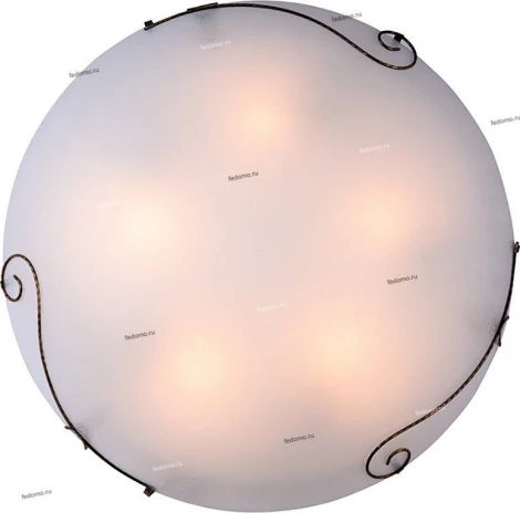 Потолочный светильник IDLamp Rozebel 250/40PF-Brown