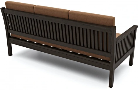 Диван Arsko Норман Б венге коричневая рогожка