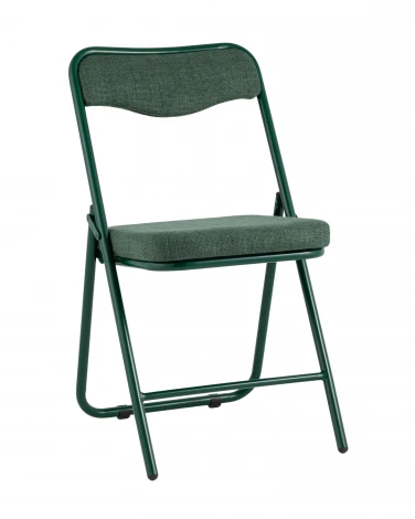 Стул складной Джонни рогожка зеленая каркас зеленый Stool Group арт.УТ000039509