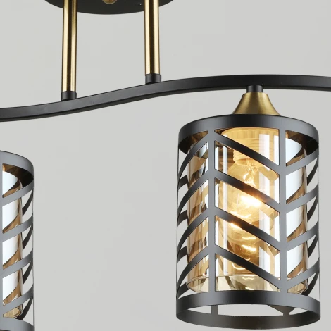 Потолочная люстра на штанге Reluce 05943-0.3-04 BK+COP (220V)